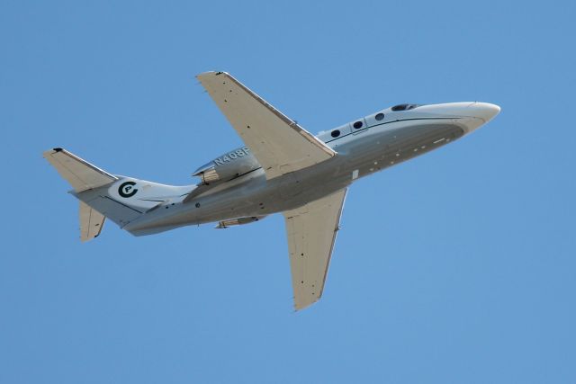 Beechcraft Beechjet (N408PC) - Beechcraft Beechjet (N408PC) departs Southwest Florida International Airport enroute to Gerald Ford International Airport