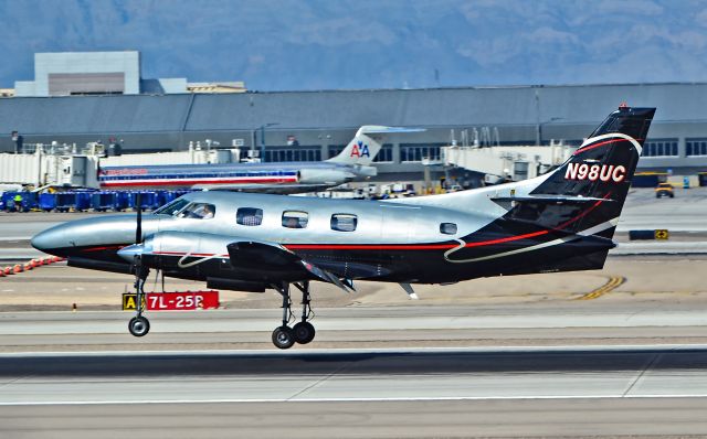 Swearingen Merlin 3 (N98UC) - N98UC  1980 Swearingen SA226-T(B)  Merlin IIIB C/N T-378 - Las Vegas - McCarran International Airport (LAS / KLAS)br /USA - Nevada October 30, 2014br /Photo: Tomás Del Coro