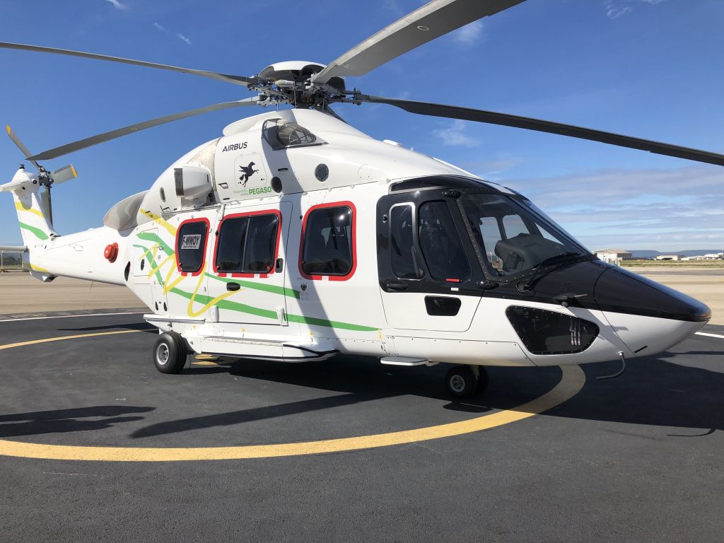 Eurocopter H175 (F-WWOY) - Brand new H175 standing at the Airbus facility at MRS on 4th October 2019 prior to shipping to Mexico.