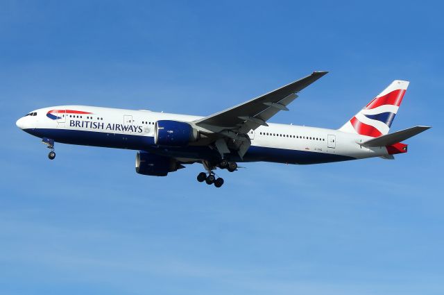 Boeing 777-200 (G-VIIG) - 'Speedbird 13 Golf' arriving from London