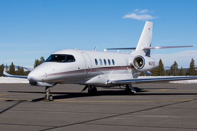 Cessna Citation Latitude (N621QS) - NetJets Citation Latitude resting before its positioning flight to Minden. Had a nice conversation with the pilots of this aircraft on the observation deck at TRK.