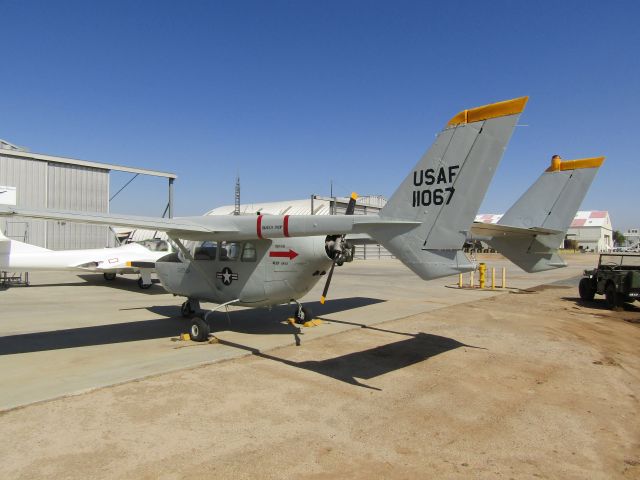 6811067 — - Cessna O-2/C-337 Super Skymaster on display at March Field Air Museum