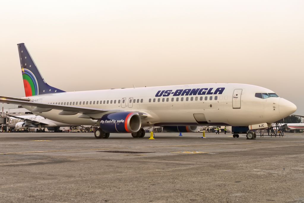 Boeing 737-800 (S2-AJC) - 13th March., 2017