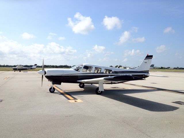 Piper Saratoga (N3QQ) - Just landed with client