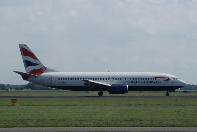 BOEING 737-400 (G-DOCW) - Beitish Airways B737-436 cn25856