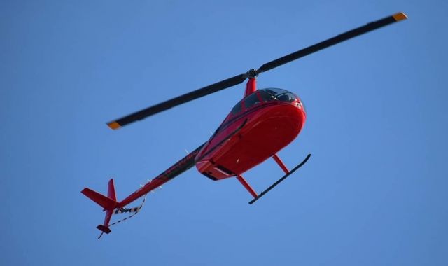 Robinson R-66 (N450MC) - Photo taken June 2019