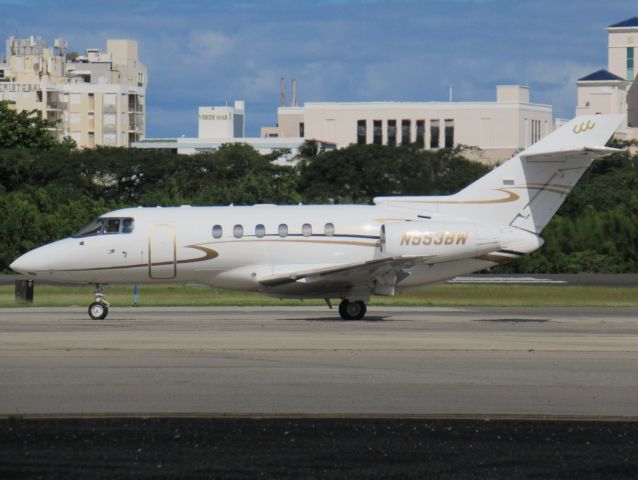 Hawker 800 (N553BW)