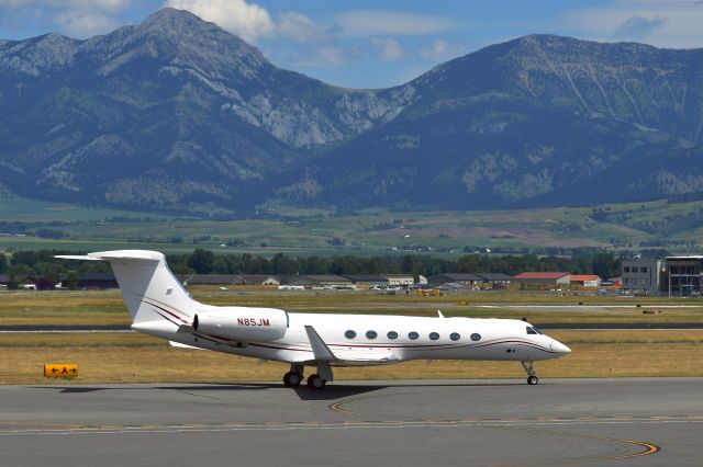 N85JM — - Gulfstream G550 N85JM in Bozeman
