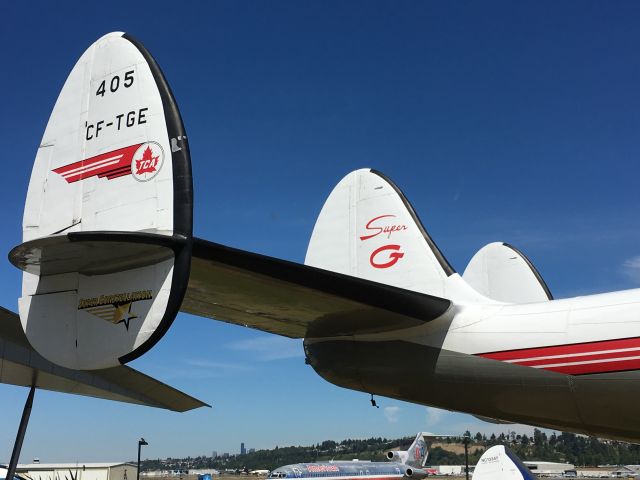 Lockheed EC-121 Constellation (C-FTGE) - L-1049G Super Constellation CF-TGE at Museum of Flight