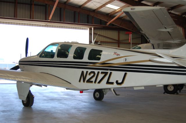 Beechcraft Bonanza (36) (N217LJ) - A36 Bonanza