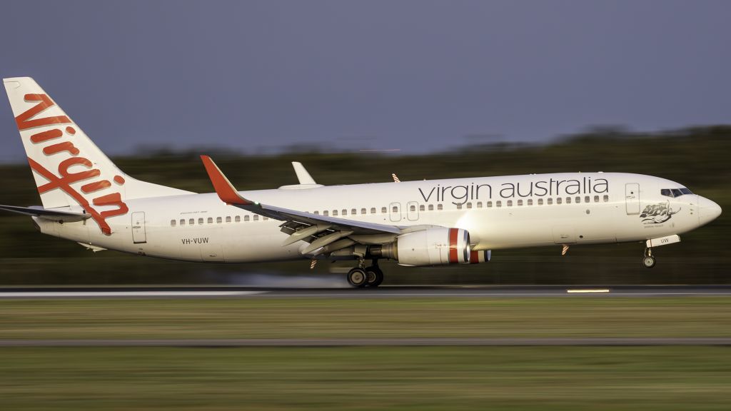 Boeing 737-800 (VH-VUW)