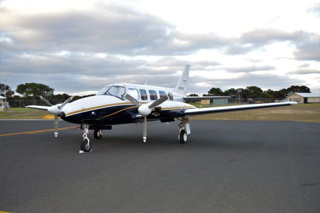 Piper Navajo (VH-BYG) - Cheiftan BYG at Flinders Island, Apr 2018