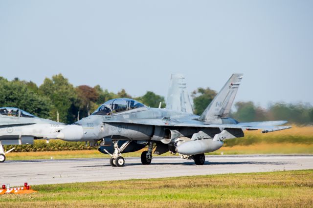 McDonnell Douglas FA-18 Hornet (18-8938) - A Royal Canadian Air Force CF-18 (CF-188) at Airshow London 2017 at CYXU.