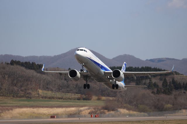 Airbus A321neo (JA138A) - April 16th 2022:HKD-HND.