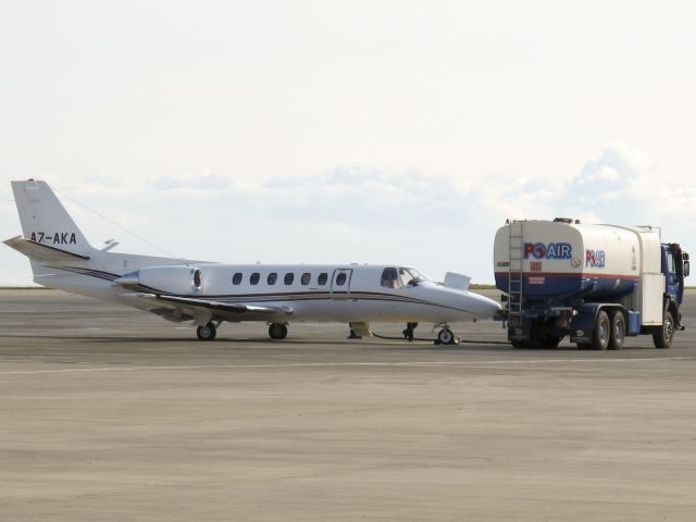 Cessna Citation V (A7-AKA) - Fuel stop in Turkey.