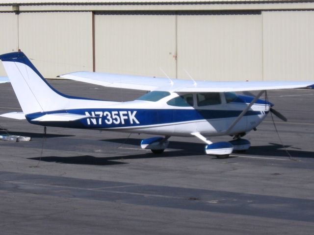 Cessna Skylane (N735FK) - Parked at El Monte