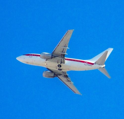 Boeing 737-700 (N869HH) - AREA 51 FLIGHT  DEPARTMENT OF THE AIR FORCE (USAF)  HILL AFB, UT  (Government)