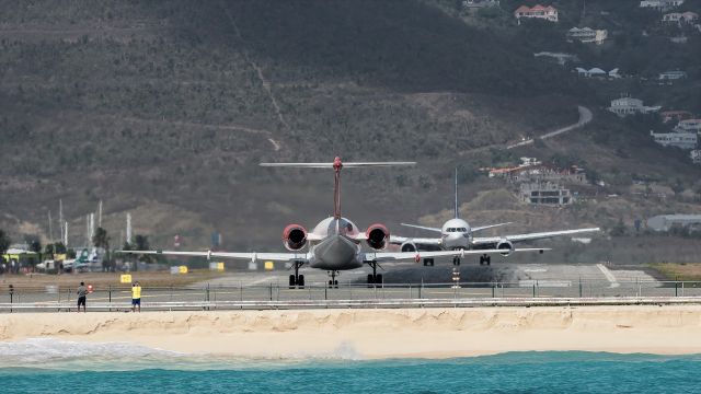 BOEING 767-300 (N396CM) - Awaiting aviation to be back at St Maarten. 