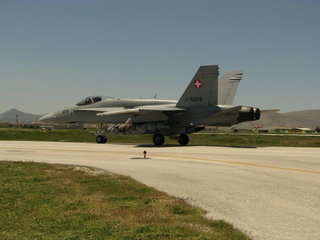 McDonnell Douglas FA-18 Hornet (J5019) - NATO 2015 Tiger Meeting