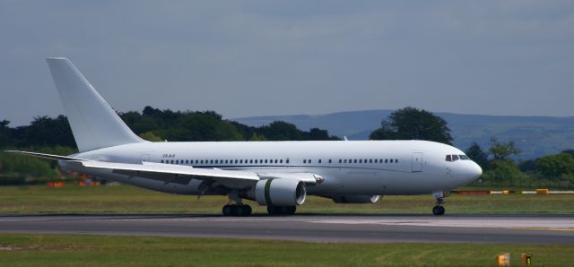 ZS-DJI — - Taken from the runway visitor center at manchester international uk in 2009