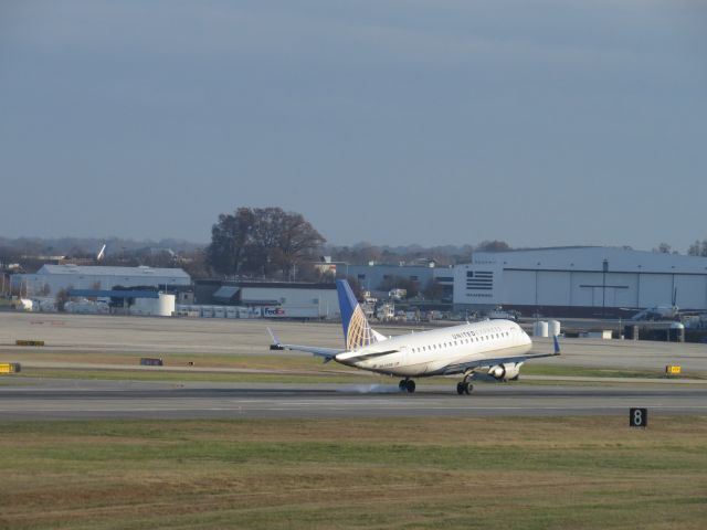 Embraer 170/175 (N639RW) - Taken at airport overlook Dec. 1, 2013