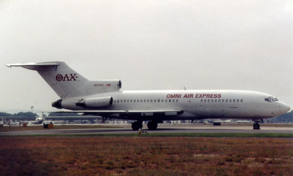 Boeing 727-100 (N270AX) - Bradley Airport 8/16/98