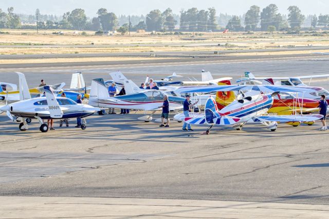 GREAT LAKES Sport Trainer (N44SJ) - Great Lakes 2T-1A-2 at an EAA Chapter Meeting, Livermore Municipal Airport (CA). July 2021