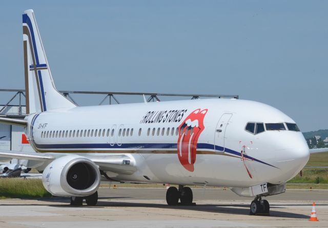 BOEING 737-400 (SX-ATF) - 12/06/2014br /Rolling Stones European Tour 2014