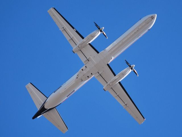 Saab 2000 (N509RH) - HENDRICK MOTORSPORTS departing to the SE from runway 20 at KJQF - 2/27/13