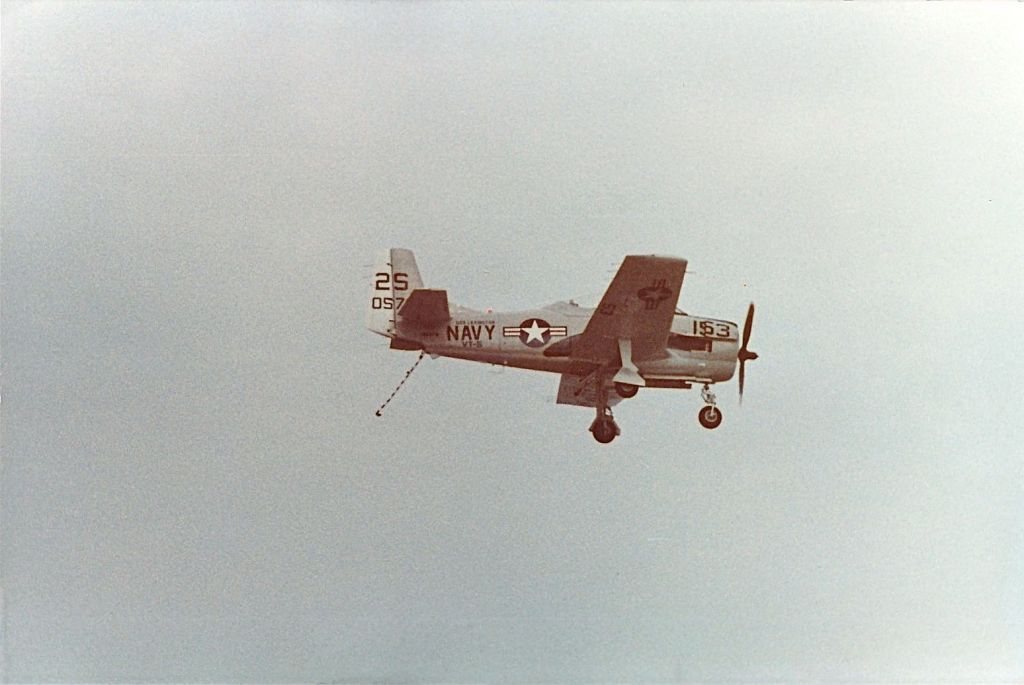 North American Trojan — - T-28C doing a fly by at the EAA Fly In