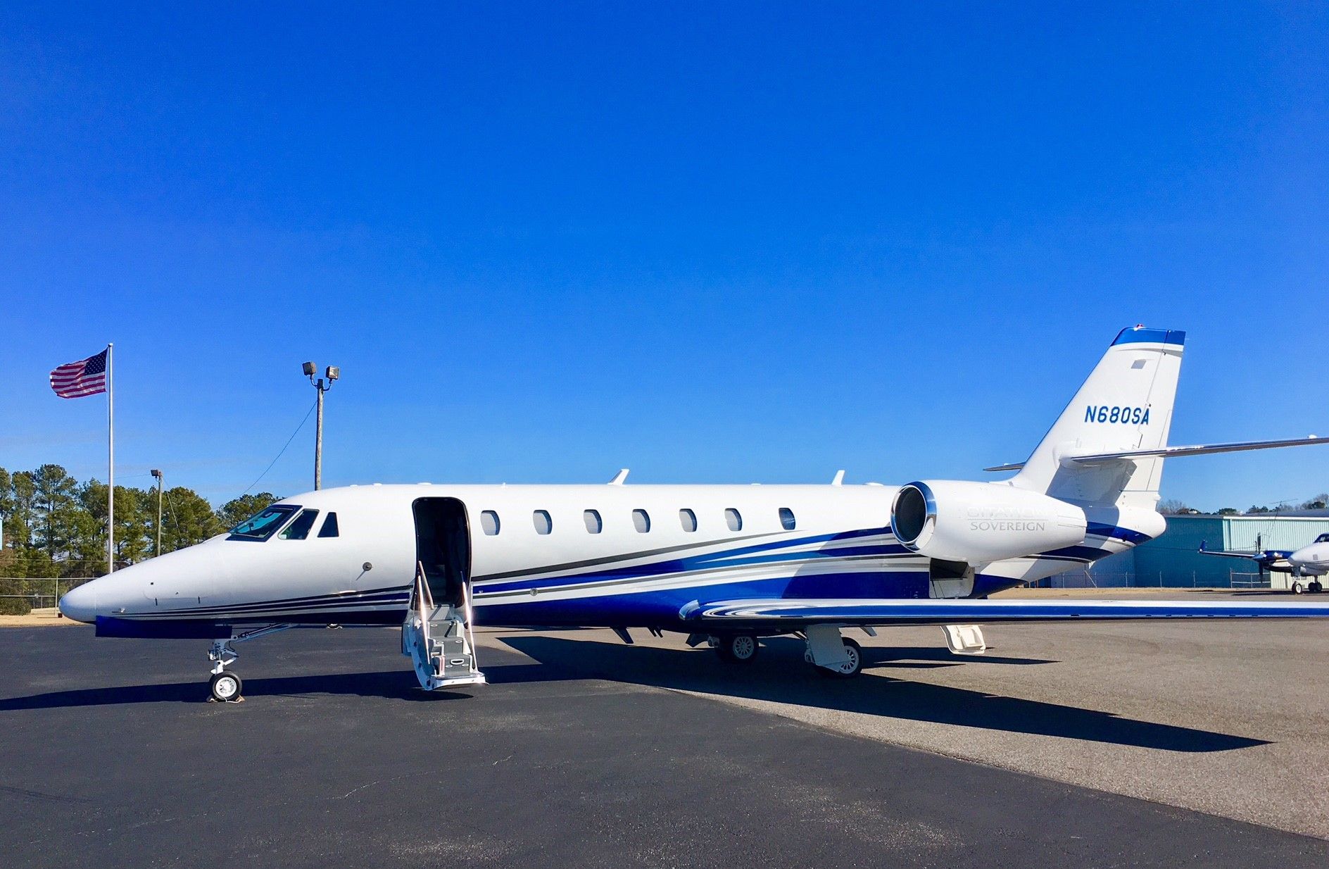 Cessna Citation Sovereign (N680SA) - Photo credit James Weatherly