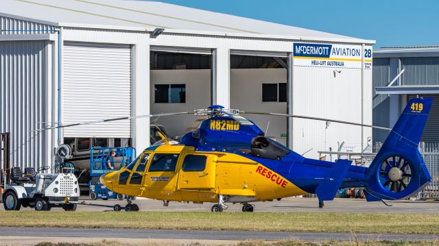 VOUGHT SA-366 Panther 800 (N82MD) - Arriving at Jandakot Airport from the East Coast of Australia, flying Sunshine Coast - Broken Hill - Port Augusta - Kalgoorlie - Jandakot.