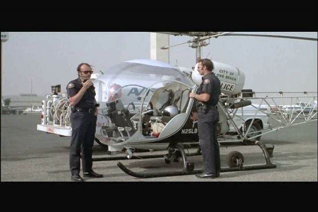 Cessna Centurion (N25LB) - screen shot from the 1974 movie Gone In 60 Seconds
