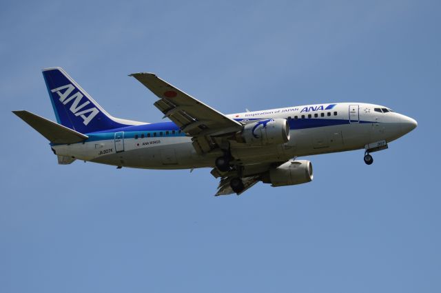 Boeing 737-500 (JA307K) - 2018-09-02