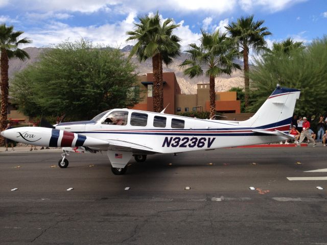 Beechcraft Bonanza (36) (N3236V) - AOPA Parade of Planes - Palm Springs