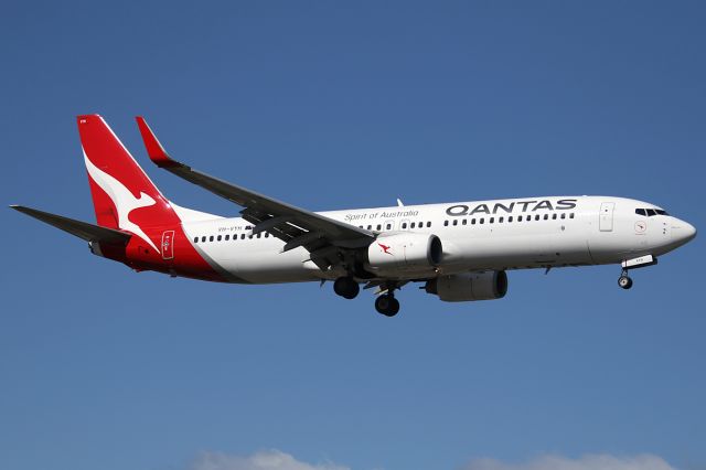 Boeing 737-800 (VH-VYH) - on 9 August 2019