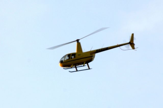 Robinson R-44 (N4451K) - Circling the NHRA race at St. Louis 2012