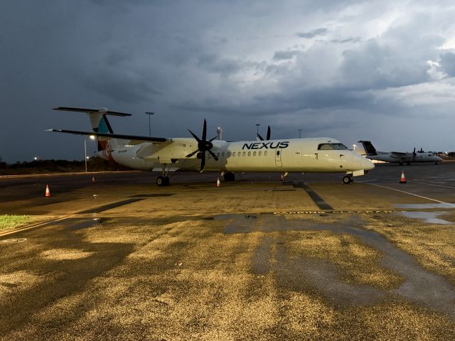 de Havilland Dash 8-400 (VH-8XN) - At the Broome airport, Australia. 11-OCT-2024. 