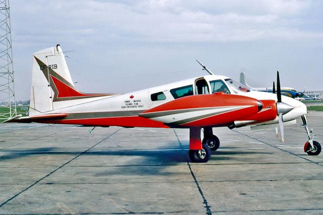 Beechcraft Super King Air 200 (C-FRIB) - CESSNA 310 - REG : CF-RIB (CN ) - HEATHROW INTERNATIONAL AIRPORT LONDON UK - EGLL 17/4/1967