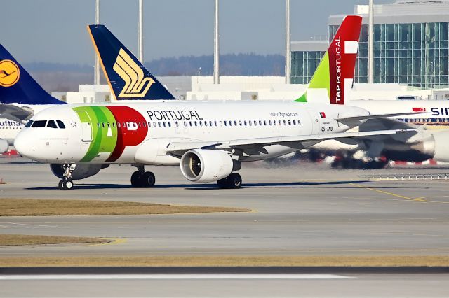 Airbus A320 (CS-TNU)