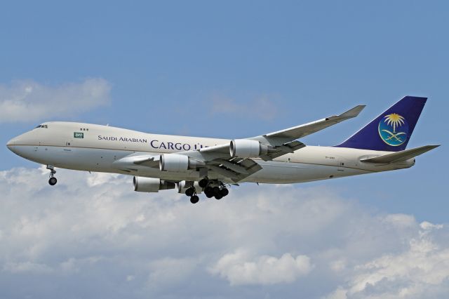 Boeing 747-400 (TF-AMU) - "Saudi Arabian Cargo" livery