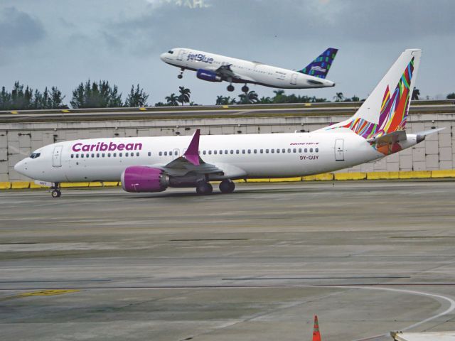 Boeing 737 MAX 8 (9Y-GUY)