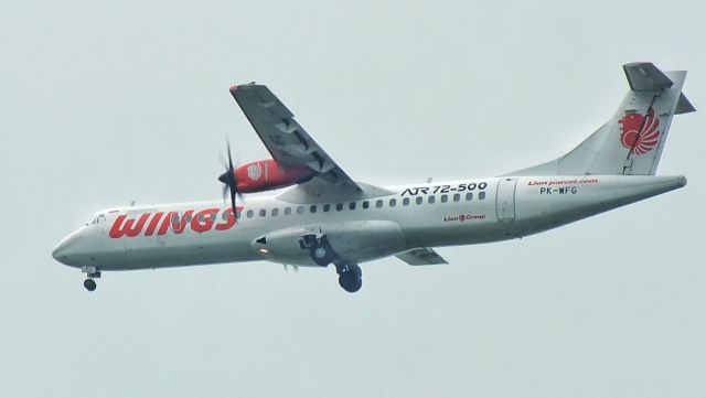 Aerospatiale ATR-72-500 (PK-WFG)