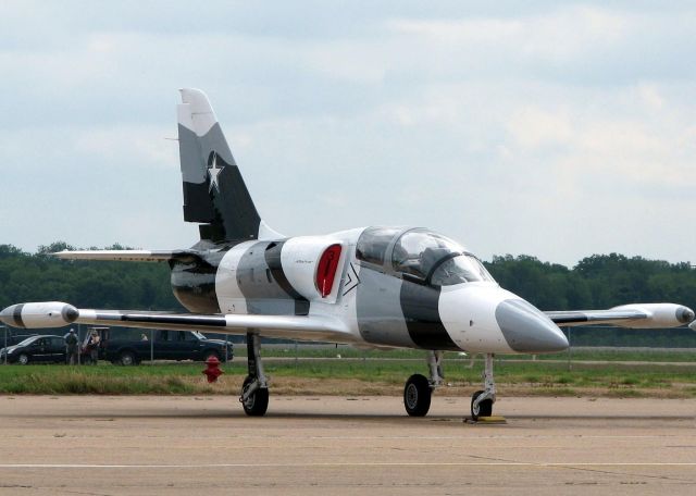 Aero L-39 Albatros (N137EM) - At Barksdale Air Force Base.