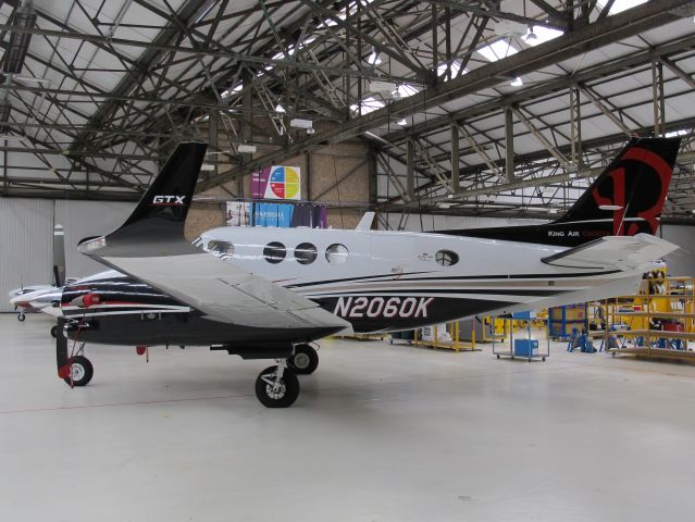 Beechcraft King Air 90 (N2060K) - A Beechcraft demo aircraft.