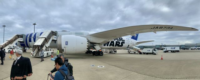 Boeing 787-9 Dreamliner (JA873A) - Taken on May 8, 2023br /br /NH113 from IAH