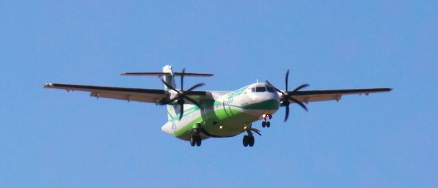 EC-JBI — - Binter Canarias EC-JBI "Maspalomas" ATR 72-212A aterrizando Fue/Ap