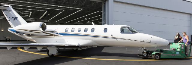 Cessna Citation CJ1 (ZJ-THC) - Cessna CJ4 Serial # 200 also 1st aircraft on new Jersey British Isles Register