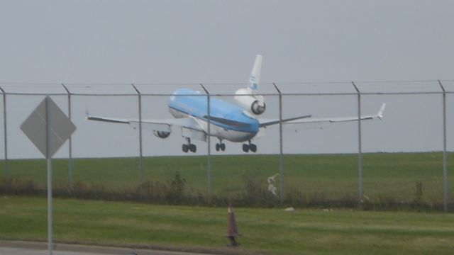 Boeing MD-11 (PH-KCB) - Last flight with the KLM MD-11 to Toronto!