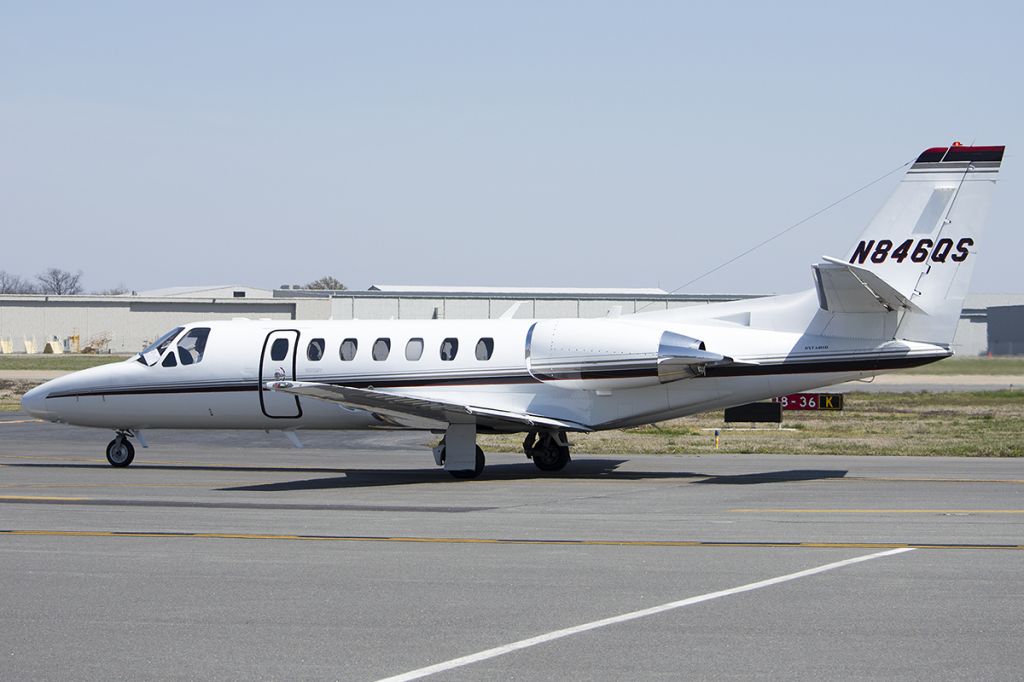 Cessna Citation V (N846QS) - March 2013. 